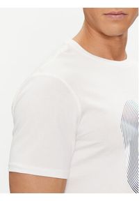 Armani Exchange T-Shirt 3DZTJK ZJE6Z 1116 Biały Regular Fit. Kolor: biały. Materiał: bawełna #5