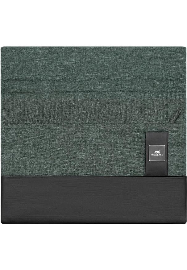 RIVACASE - Etui Rivacase 8803 zielony. Kolor: zielony. Materiał: materiał, poliester, skóra. Wzór: melanż. Styl: elegancki