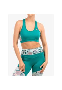 OCUN - Stanik sportowy Ocun Misty Bra. Kolor: zielony
