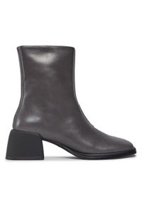 Vagabond Shoemakers Botki Ansie 5445-001-18 Szary. Kolor: szary. Materiał: skóra