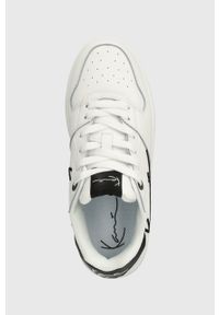 Karl Kani sneakersy 89 UP Logo kolor biały 1184032 KKFWW000258. Nosek buta: okrągły. Kolor: biały. Materiał: guma. Obcas: na platformie #2