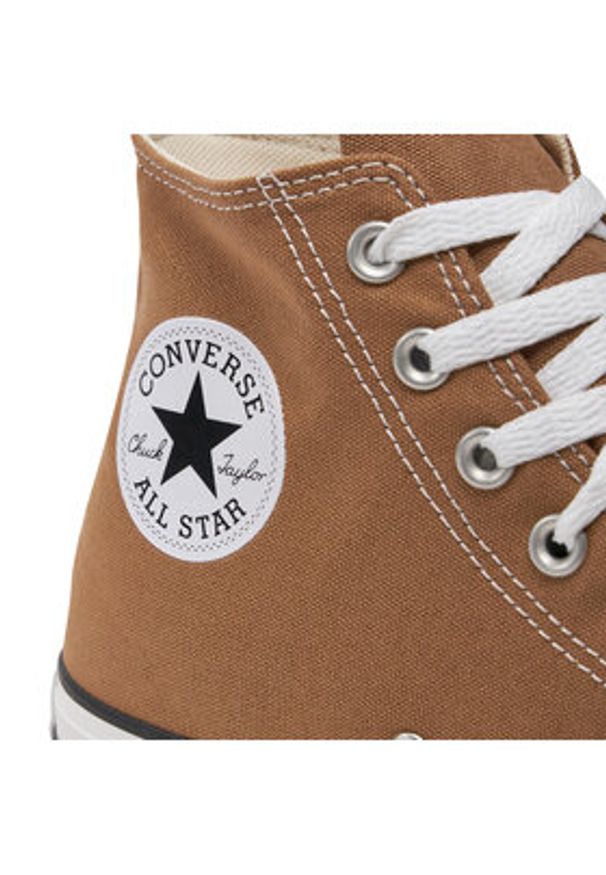 Converse Trampki Chuck Taylor All Star A06560C Brązowy. Kolor: brązowy. Materiał: materiał
