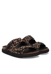 D.Franklin Klapki DFSH407011 Brązowy. Kolor: brązowy. Materiał: materiał #2