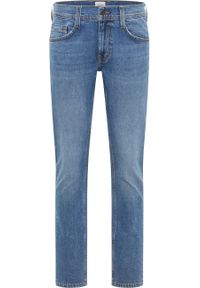 Męskie Spodnie jeansowe Mustang Style Oregon Slim Denim Blue 1016799 5000 402 #4