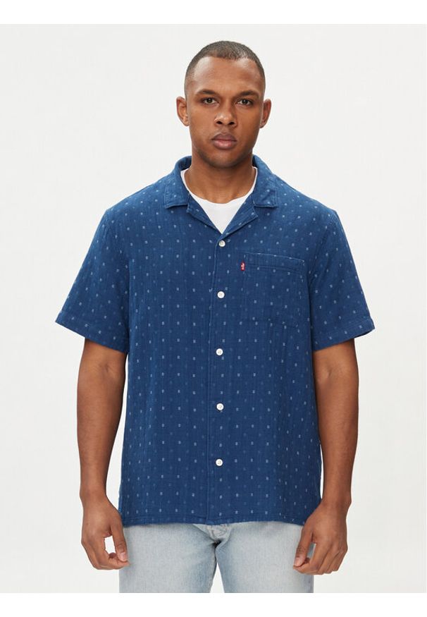 Levi's® Koszula Sunset Camp 72625-0085 Niebieski Standard Fit. Kolor: niebieski. Materiał: bawełna