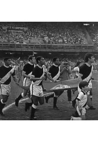 COPA FOOTBALL - Camisola de Futebol Retro Vasco da Gama 1970 Manga Curta. Kolor: czarny. Sport: piłka nożna