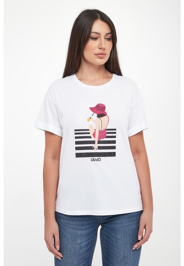 Liu Jo - T-shirt damski LIU JO