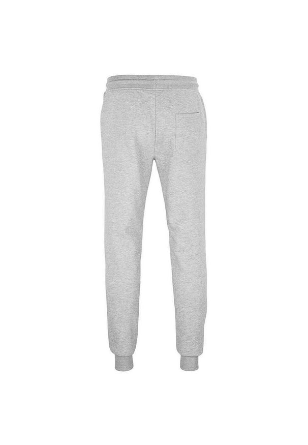 SOL'S - Melanżowe Spodnie Do Biegania Jumbo Fleece Unisex Dla Dorosłych. Kolor: szary. Wzór: melanż