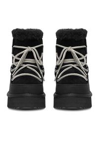 DeeZee Śniegowce DZN-024 Czarny. Kolor: czarny. Materiał: zamsz, skóra #7