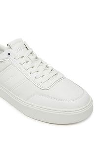 Calvin Klein Sneakersy Clean Cup Low Lace Tape HM0HM01898 Biały. Kolor: biały. Materiał: skóra #3