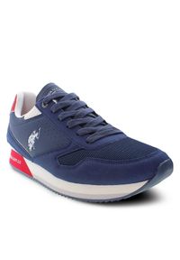 Sneakersy U.S. Polo Assn.. Kolor: niebieski