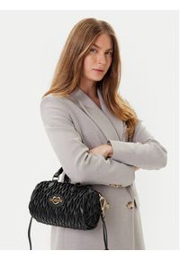 Love Moschino - LOVE MOSCHINO Torebka JC4012PP1NLH0000 Czarny. Kolor: czarny. Materiał: skórzane #7