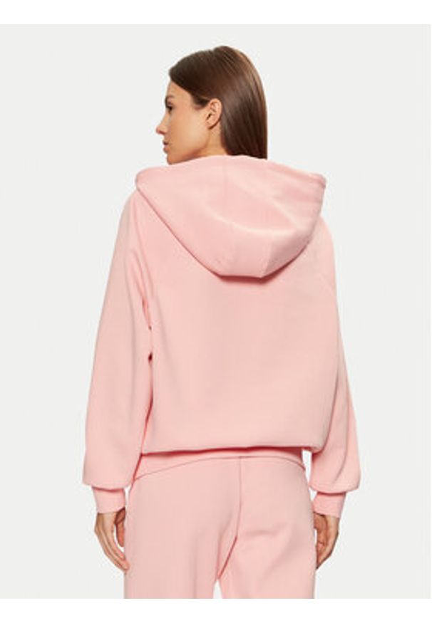 Guess Bluza V5RQ02 KCLD1 Różowy Regular Fit. Kolor: różowy. Materiał: bawełna