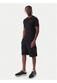 EA7 Emporio Armani Szorty sportowe 7M001491 AF17787 UC001 Czarny Regular Fit. Kolor: czarny. Materiał: bawełna. Styl: sportowy #4