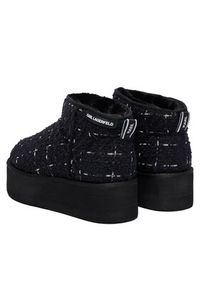 Karl Lagerfeld - KARL LAGERFELD Śniegowce Thermo KL48523A Czarny. Kolor: czarny. Materiał: materiał #6