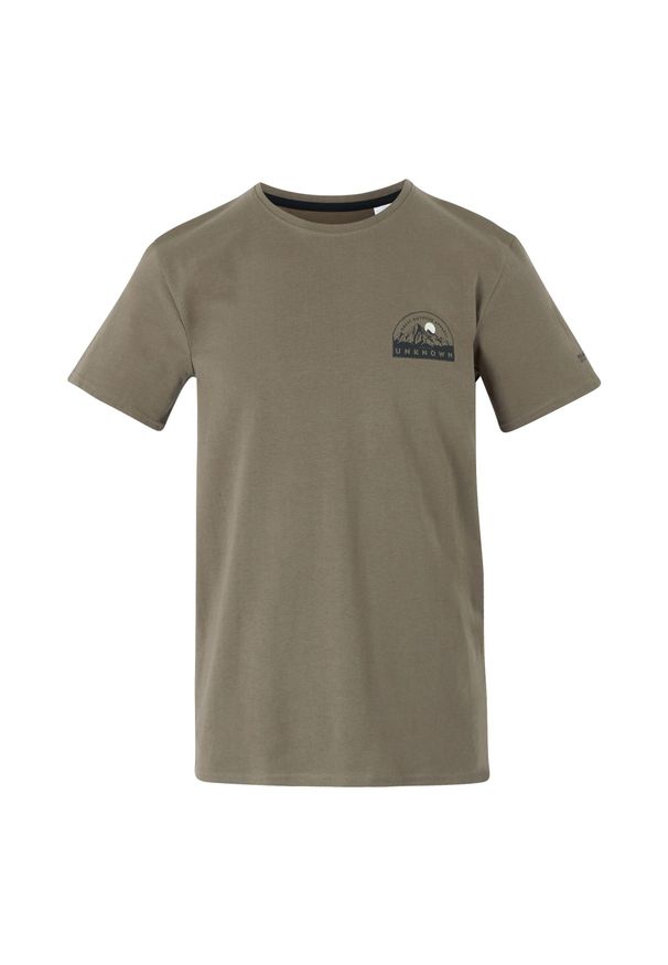 Regatta - Koszulka turystyczna męska Breezed V. Kolor: zielony. Sport: turystyka piesza