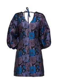 Selected Femme Sukienka koktajlowa Elani 16086206 Fioletowy Regular Fit. Kolor: fioletowy. Materiał: syntetyk. Styl: wizytowy #2