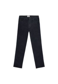 Wrangler - WRANGLER MĘSKIE SPODNIE JENSOWE TEXAS SLIM DARK NAVY 112356806