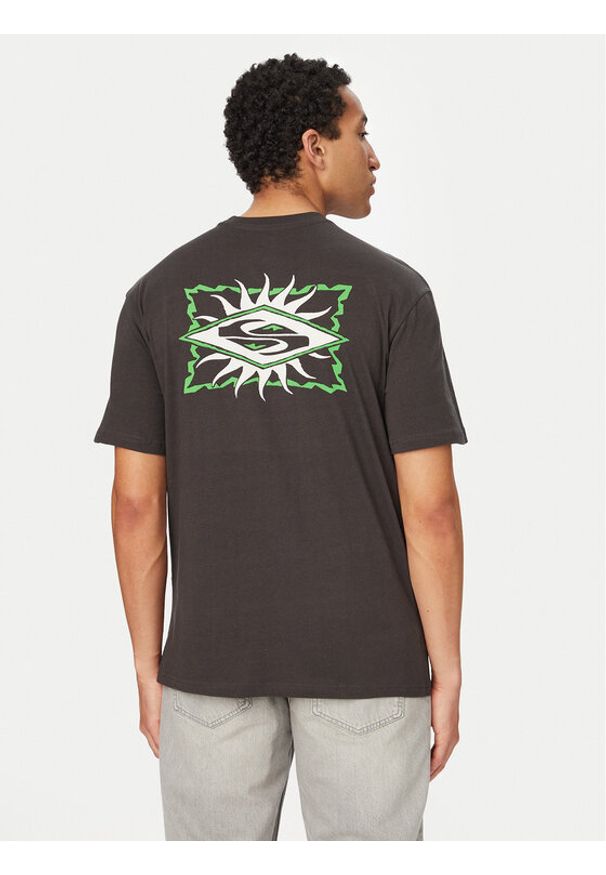 Quiksilver T-Shirt EV Starfish Stamp EQYZT08284 Czarny Regular Fit. Kolor: czarny. Materiał: bawełna