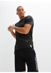 bonprix - T-shirt funkcyjny (2 szt.). Kolor: czarny. Styl: sportowy