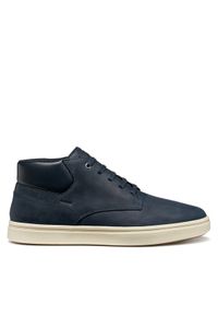 Geox Sneakersy U Baltmoore U56LDE 000FF C4002 Granatowy. Kolor: niebieski. Materiał: skóra