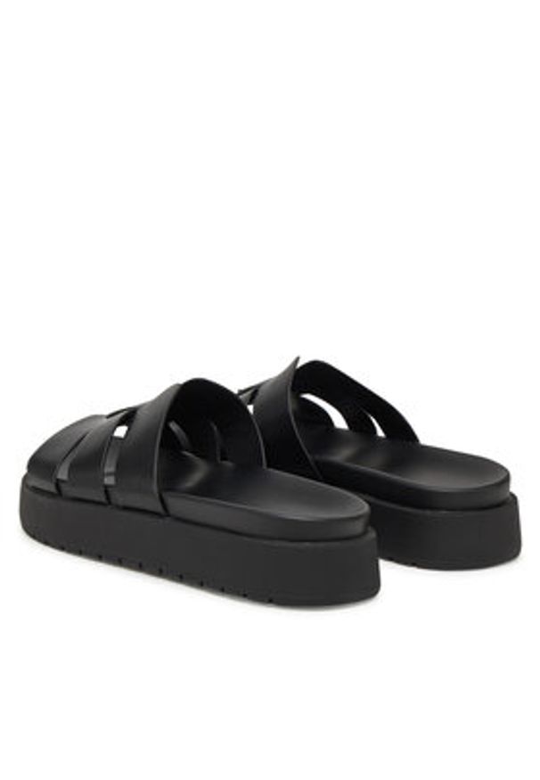DeeZee Klapki HY69916-5 Czarny. Kolor: czarny. Materiał: materiał, syntetyk