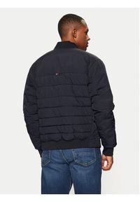 TOMMY HILFIGER - Tommy Hilfiger Kurtka bomber MW0MW37640 Granatowy Regular Fit. Kolor: niebieski. Materiał: syntetyk #5