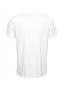 Blend T-Shirt 20715756 Biały Regular Fit. Kolor: biały. Materiał: bawełna #4