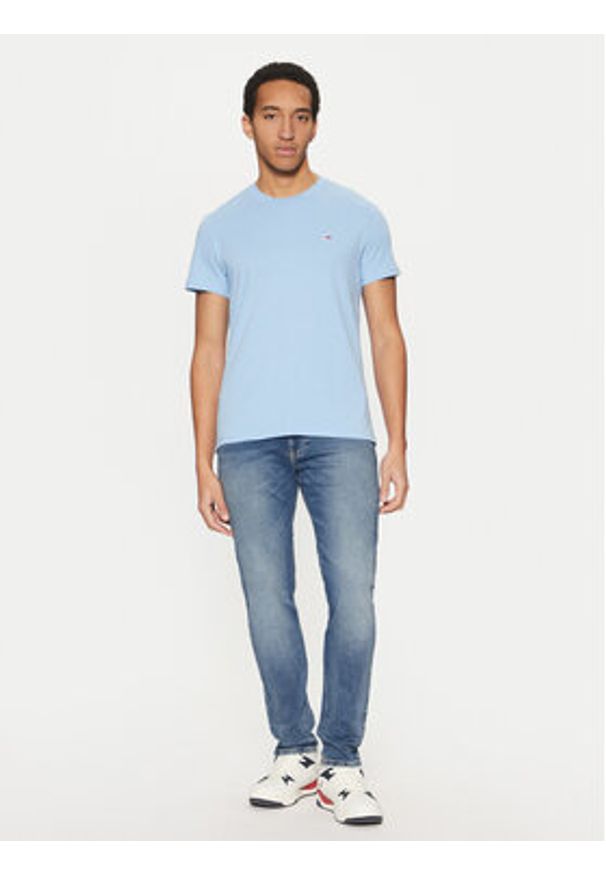 Tommy Jeans Jeansy Simon DM0DM20548 Niebieski Skinny Fit. Kolor: niebieski