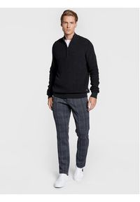 Blend Sweter 20714337 Czarny Regular Fit. Kolor: czarny. Materiał: bawełna #5