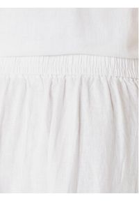 United Colors of Benetton - United Colors Of Benetton Spódnica trapezowa 4AGHD004L Écru Regular Fit. Materiał: len #5