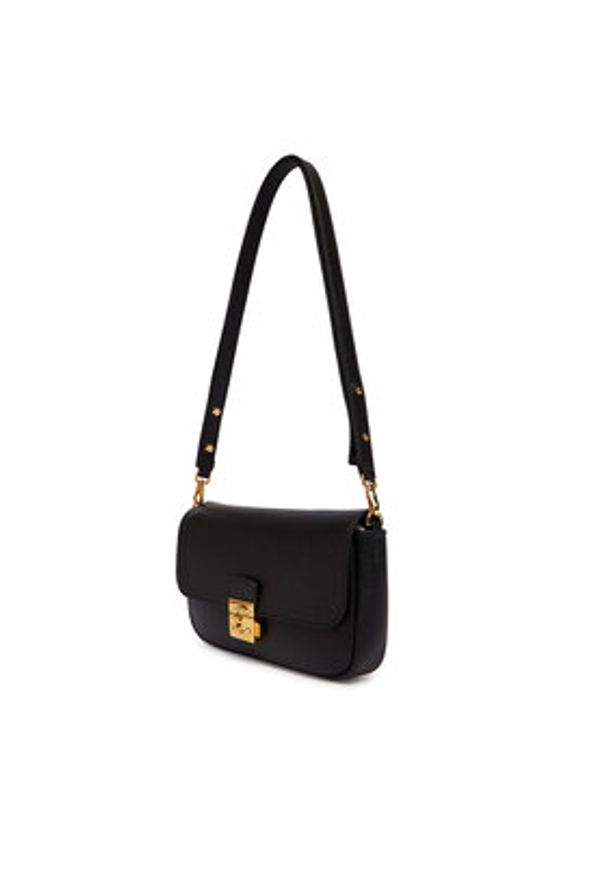 Coccinelle Torebka U4K Coccinelle C-Me Lock E5 U4K 52 01 01 Czarny. Kolor: czarny. Materiał: skórzane