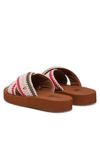 Love Moschino - LOVE MOSCHINO Klapki JA28324G0OJQC20B Kolorowy. Materiał: materiał. Wzór: kolorowy #5