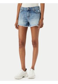 Hugo - HUGO Szorty jeansowe Galimon 50561167 Niebieski Regular Fit. Kolor: niebieski. Materiał: bawełna #1