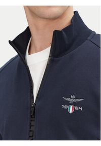 Aeronautica Militare Bluza 251FE1986F581 Granatowy Regular Fit. Kolor: niebieski. Materiał: bawełna #3