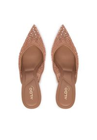 Aldo Klapki Mera 14241568 Brązowy. Kolor: brązowy. Materiał: materiał #5