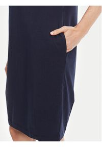 Tatuum Sukienka codzienna Kokena T2509.210 Granatowy Regular Fit. Okazja: na co dzień. Kolor: niebieski. Materiał: bawełna. Typ sukienki: proste. Styl: casual #5