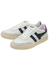 Buty do chodzenia damskie Gola Falcon Leder 2024. Kolor: niebieski, wielokolorowy. Materiał: materiał, skóra. Szerokość cholewki: normalna. Sport: turystyka piesza