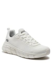 skechers - Skechers Sneakersy Bobs B Flex-Visionary Essence 117346/W Biały. Kolor: biały. Materiał: mesh, materiał