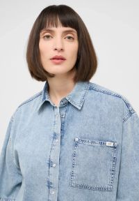 Damska Koszula Mustang Style Ella Shirt Denim Blue 1016568 5000 101. Materiał: denim #2