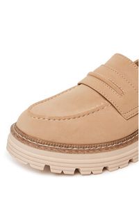 Jenny - JENNY Loafersy MOLLIE WS6211-07 Beżowy. Kolor: beżowy. Materiał: materiał, syntetyk #7
