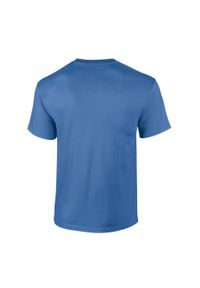 GILDAN - Ultra Bawełniana Koszulka Unisex Dla Dorosłych. Kolor: biały, wielokolorowy, fioletowy. Materiał: bawełna