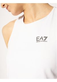 EA7 Emporio Armani Top 3HTH56 TJ29Z 1100 Biały Regular Fit. Kolor: biały. Materiał: bawełna