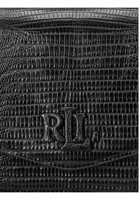 Lauren Ralph Lauren - LAUREN RALPH LAUREN Torebka 431941872003 Czarny. Kolor: czarny. Materiał: skórzane #3