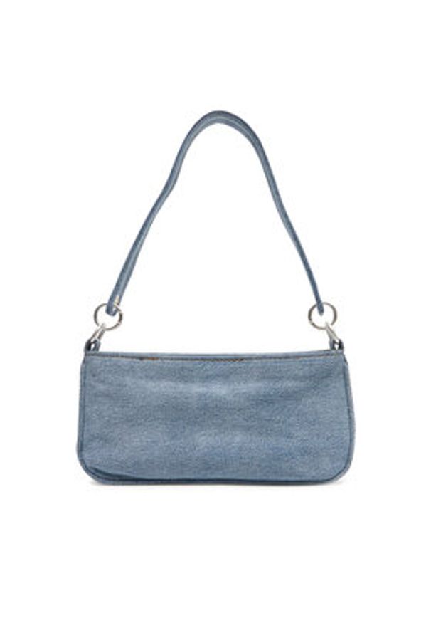 Calvin Klein Torebka Denim Shoulder Pouch W/Strap LV04F3217G Niebieski. Kolor: niebieski
