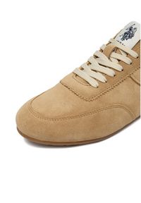 U.S. Polo Assn. Sneakersy EO-CAMMY001W/6S1 Beżowy. Kolor: beżowy. Materiał: zamsz, skóra #4