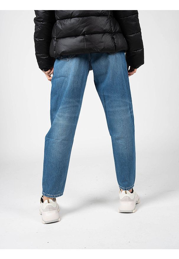 Pepe Jeans Jeansy "Baloon Fit Rachel" | PL203739HH6R | Baloon Fit Rachel | Kobieta | Niebieski. Stan: podwyższony. Kolor: niebieski. Wzór: aplikacja