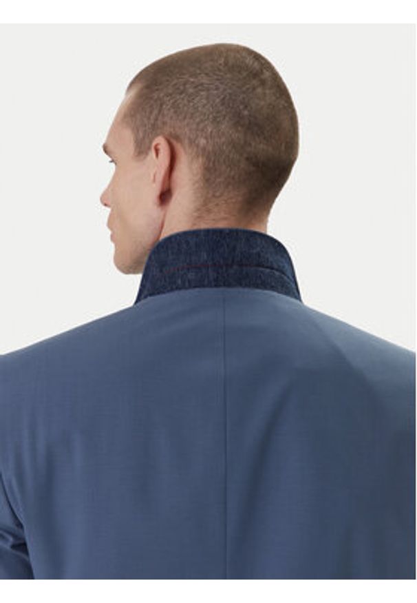 Hugo - HUGO Garnitur Henry/Getlin232X 50547345 Niebieski Slim Fit. Kolor: niebieski. Materiał: syntetyk