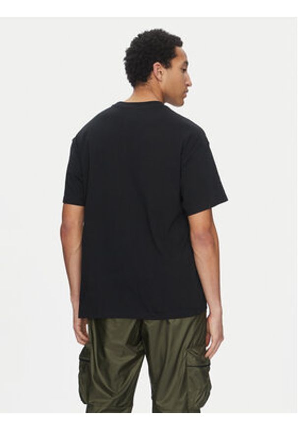 Nike T-Shirt FQ3762 Czarny Loose Fit. Kolor: czarny. Materiał: bawełna