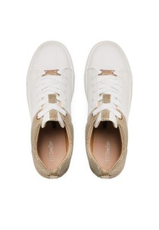 DeeZee Sneakersy WS2158-07 Biały. Kolor: biały. Materiał: skóra